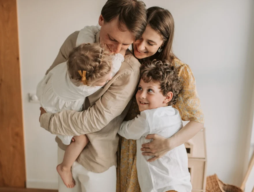 Glückliche Familie