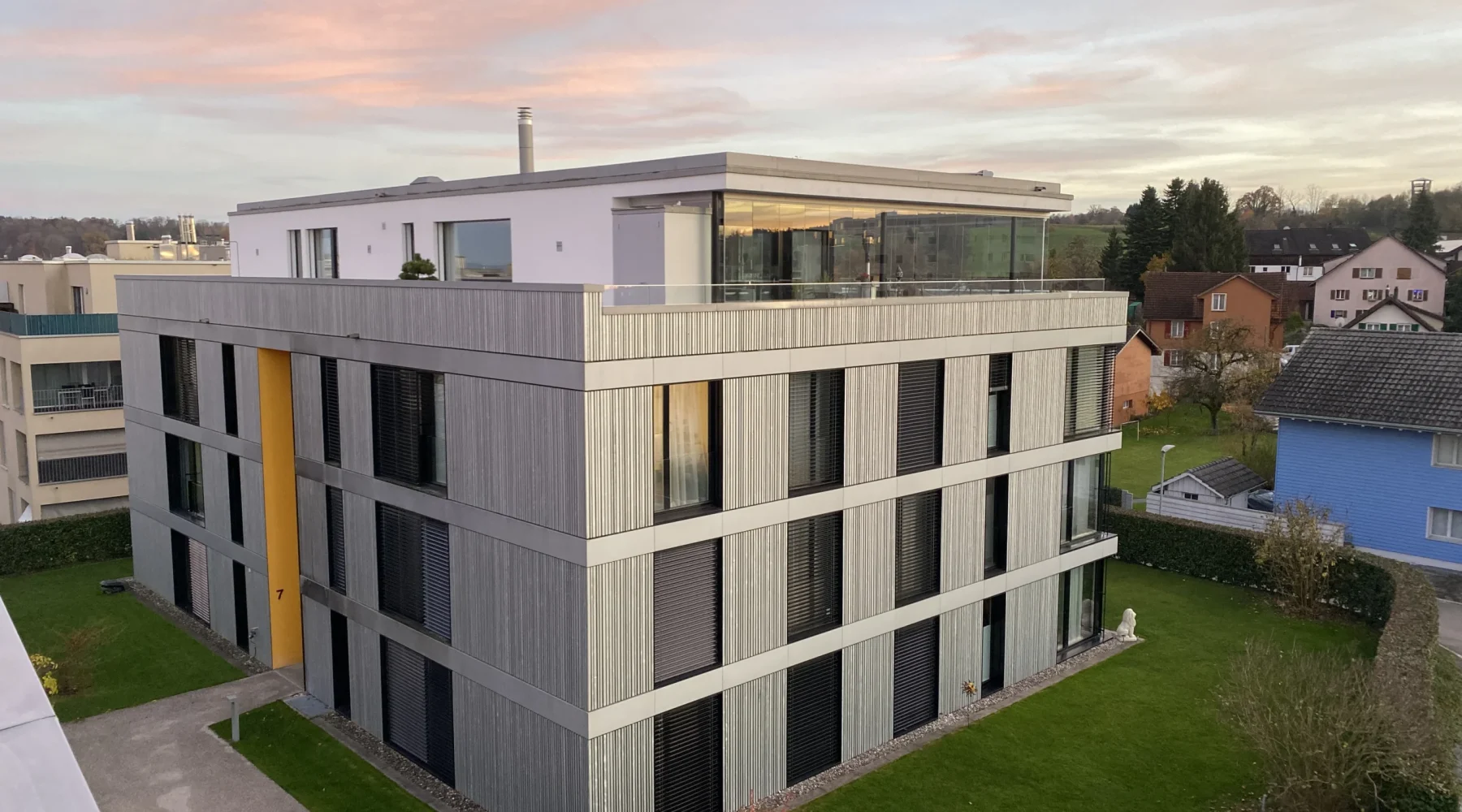 Aussenansicht_Haus A_Westseite